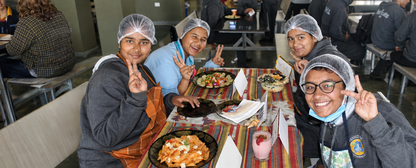 Students enjoying Saturday activities