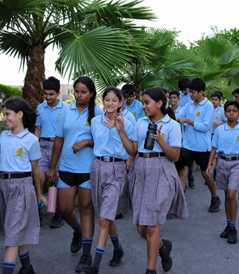 Students learning
